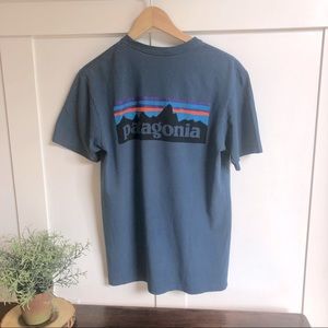 Men’s Patagonia Blue Short Sleeve T-Shirt Small